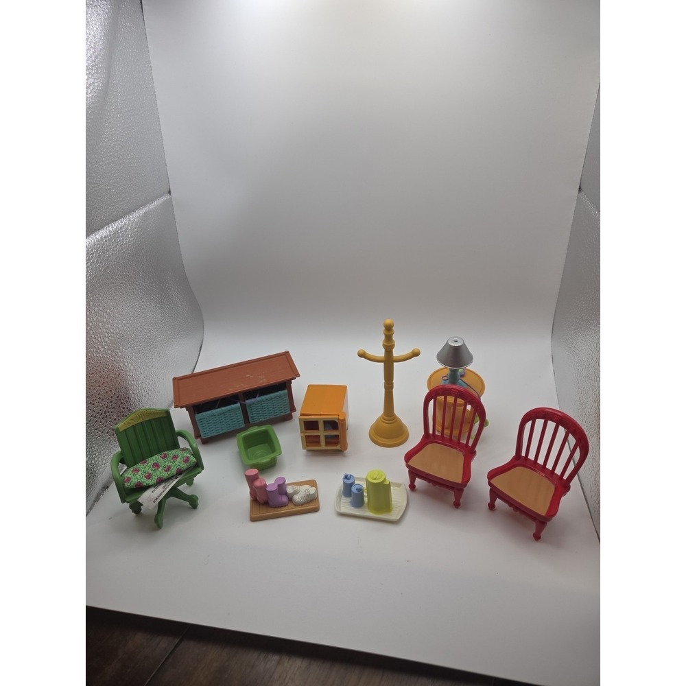 Fisher-Price Loving‎ Family dollhouse Misc furniture Chairs Coat rack